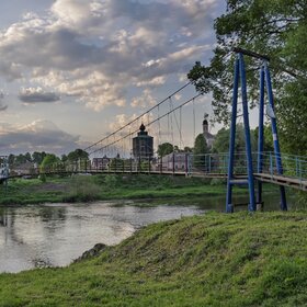 Подвесной мост через Москва реку (3)